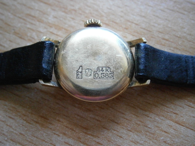 Alte ROAMER Damenarmbanduhr Gold www.dieschatzkisteimnetz